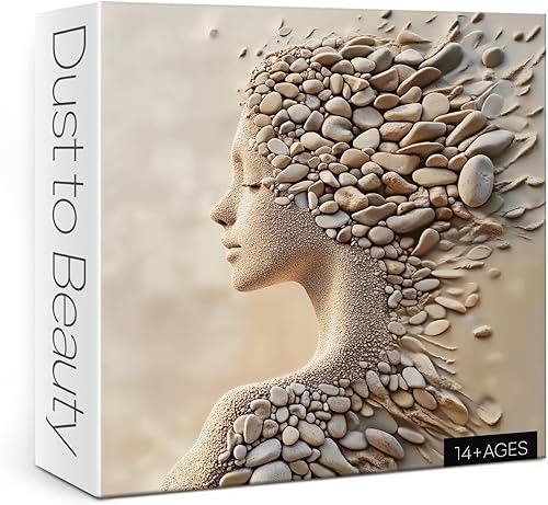 Hermosas mujeres rompecabezas artísticos para adultos, 1000 piezas de naturaleza, bonitos rompecabezas estéticos imposibles de playa, rompecabezas