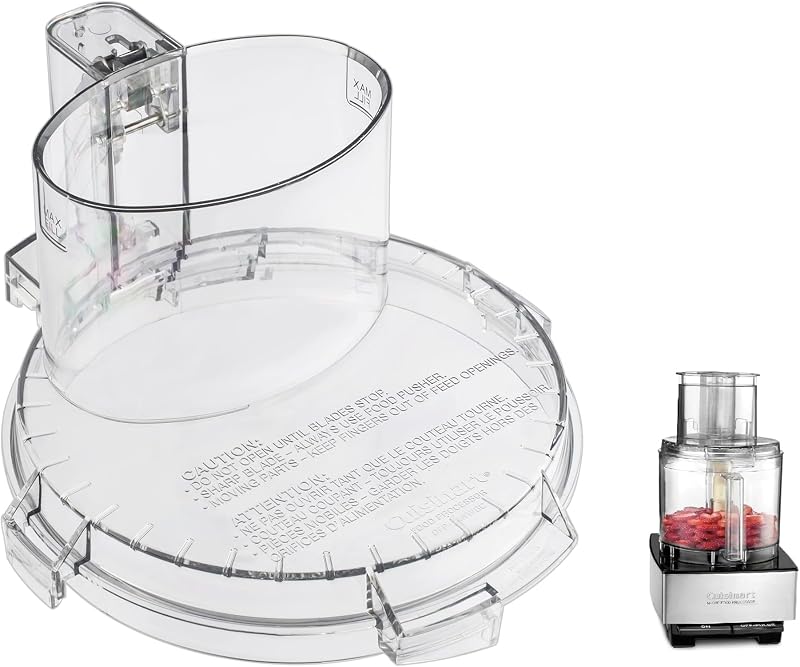 Cubierta para tazón de trabajo del procesador de alimentos Cuisinart (DFP-14NWBCT1)
