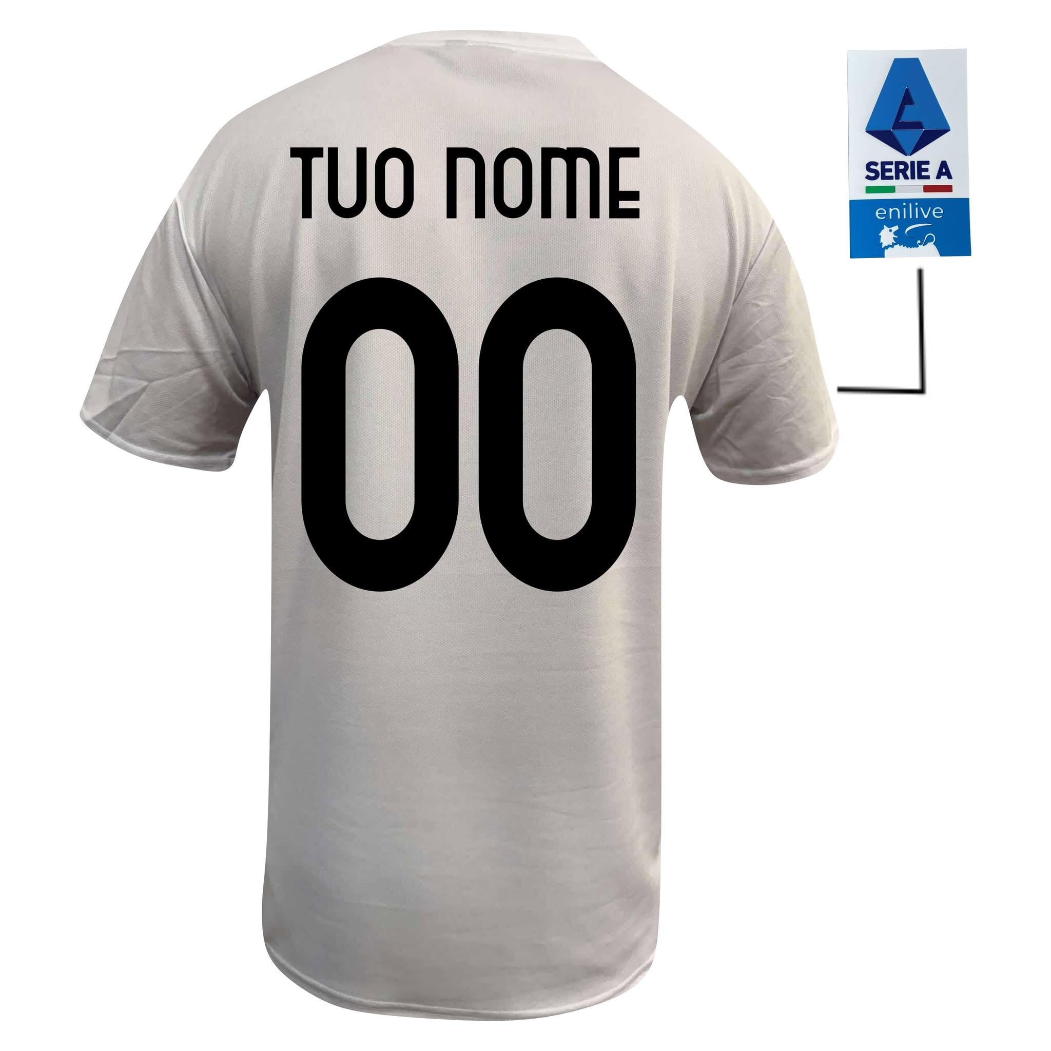 Maglia J U V E N T U S Replica Ufficiale Home Adulto Bambino Personalizzabile