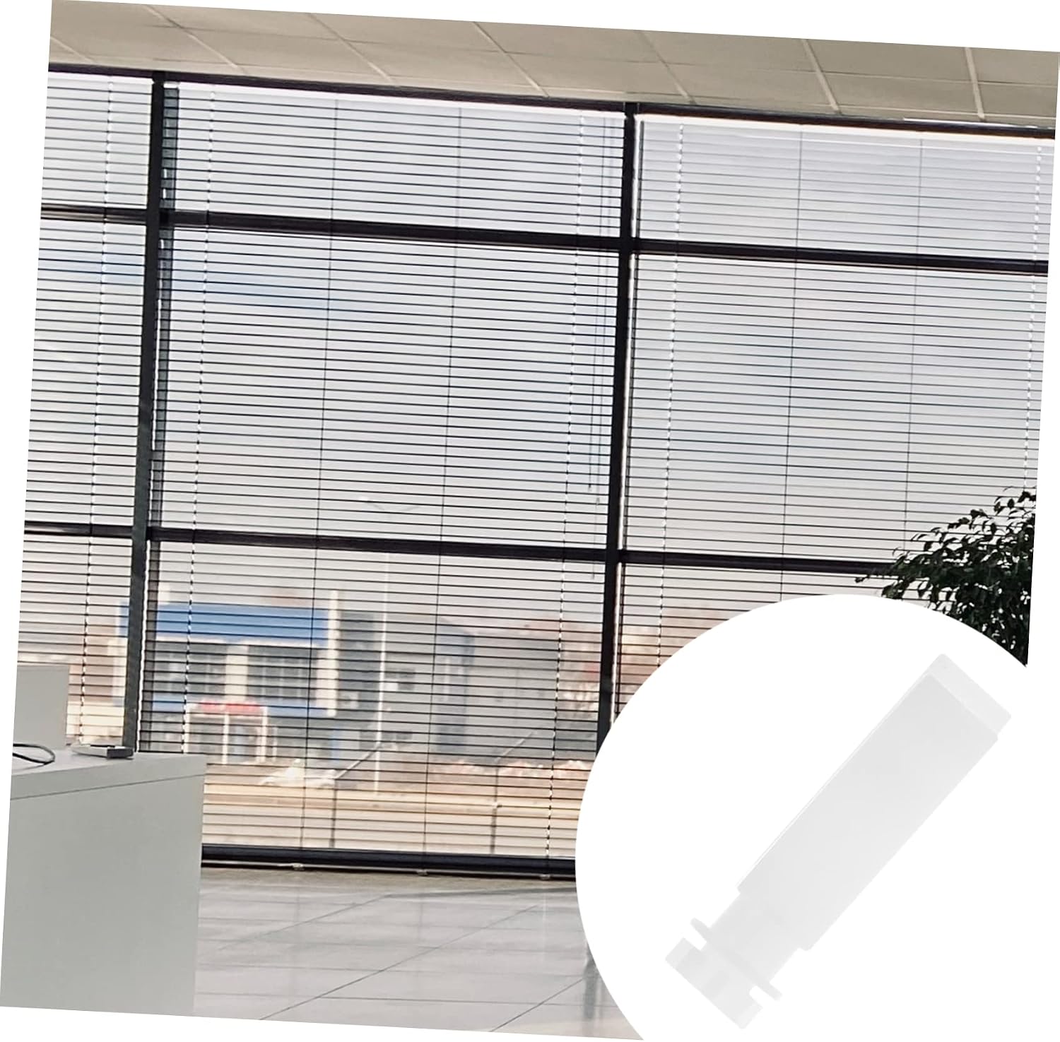 STOBAZA 12 Sets Blinds Stem and Gear for PVC Vertical Blinds Simple Installation