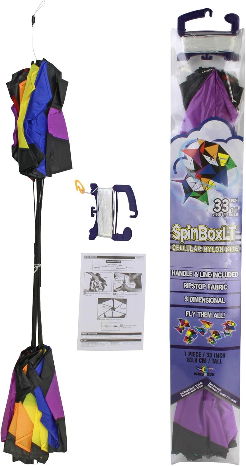 WindNSun Supersize 3D Revolution Kites & Box Kite