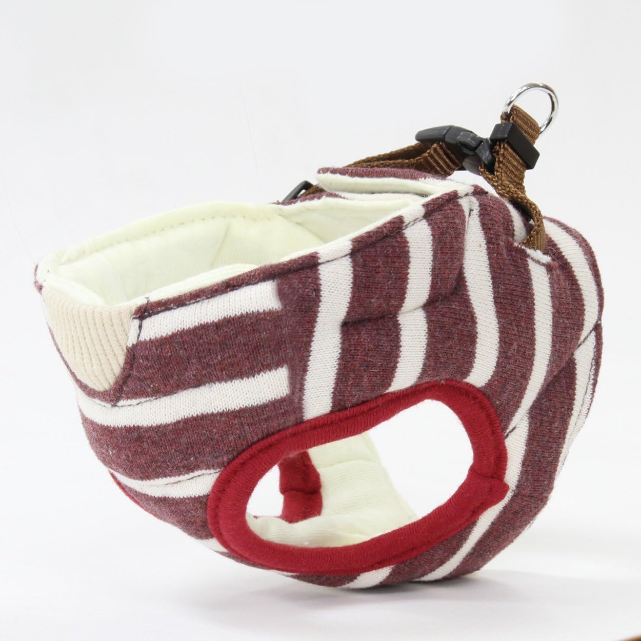 Petio Gentle Harness for Ages 7 and Up, Border Red, Size SS