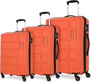 Kamiliant American Tourister Harrier|Trolley Bag Set of 3 (55+68+79cms) for Travel| Hard Case Polypropylene (PP) Suitcase|... Price In India