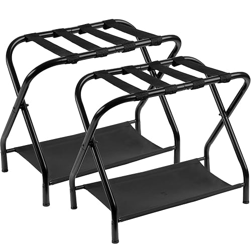 Heybly Luggage Rack for Guest Room, Pack of 2