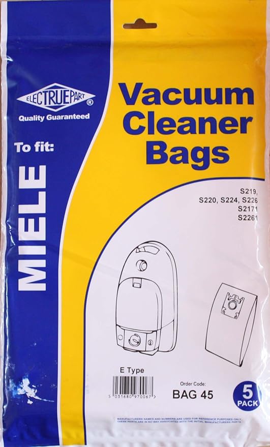 Electruepart Miele E Type Vacuum Cleaner Bags 5 Pack Amazon.co.uk