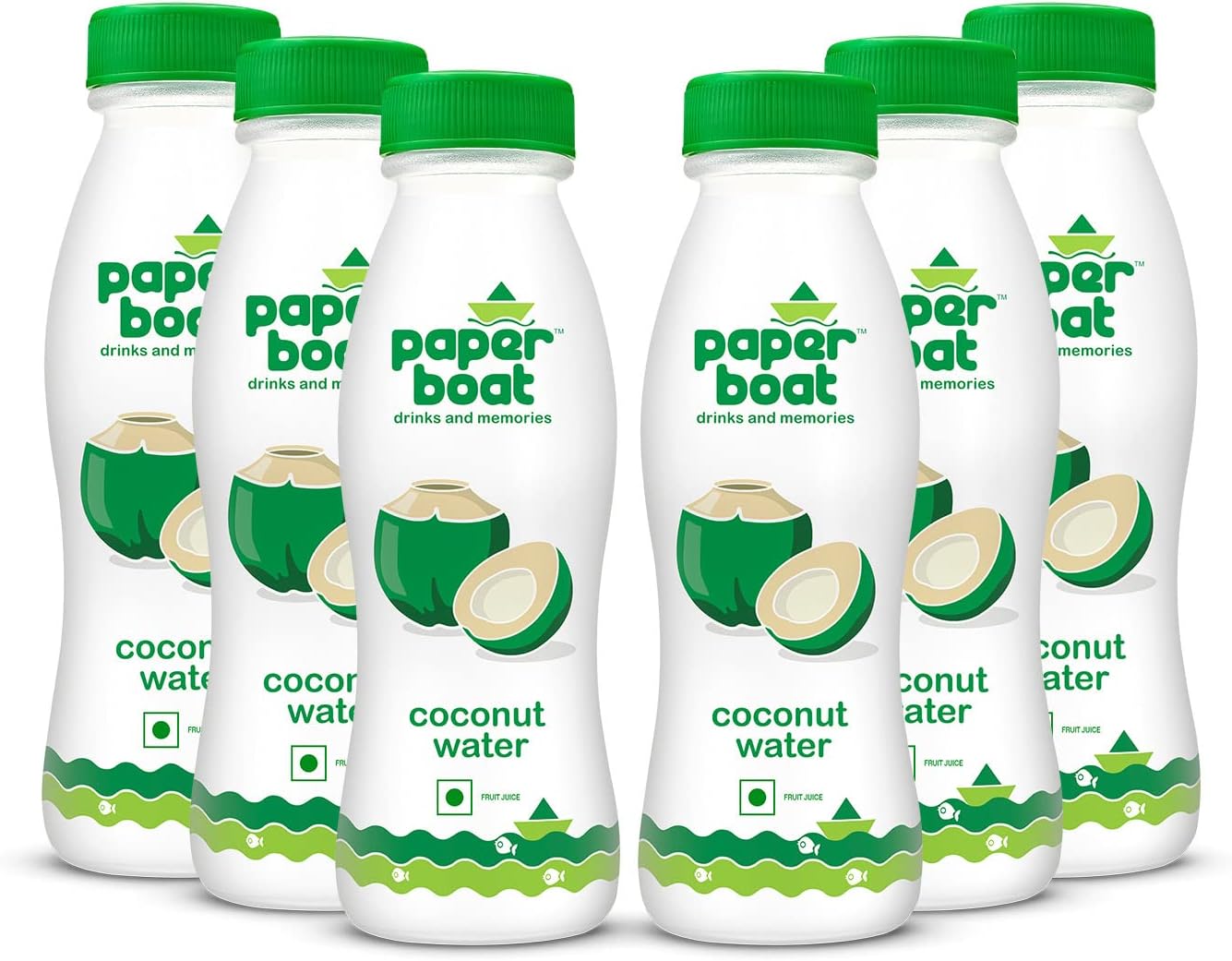 Coconut Water, Refreshing Coconut Flavour, Vital Minerals (Pack of 6, 200ml Each)