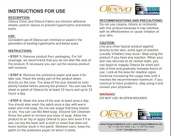 Oleeva Breast Form Kit. Each.