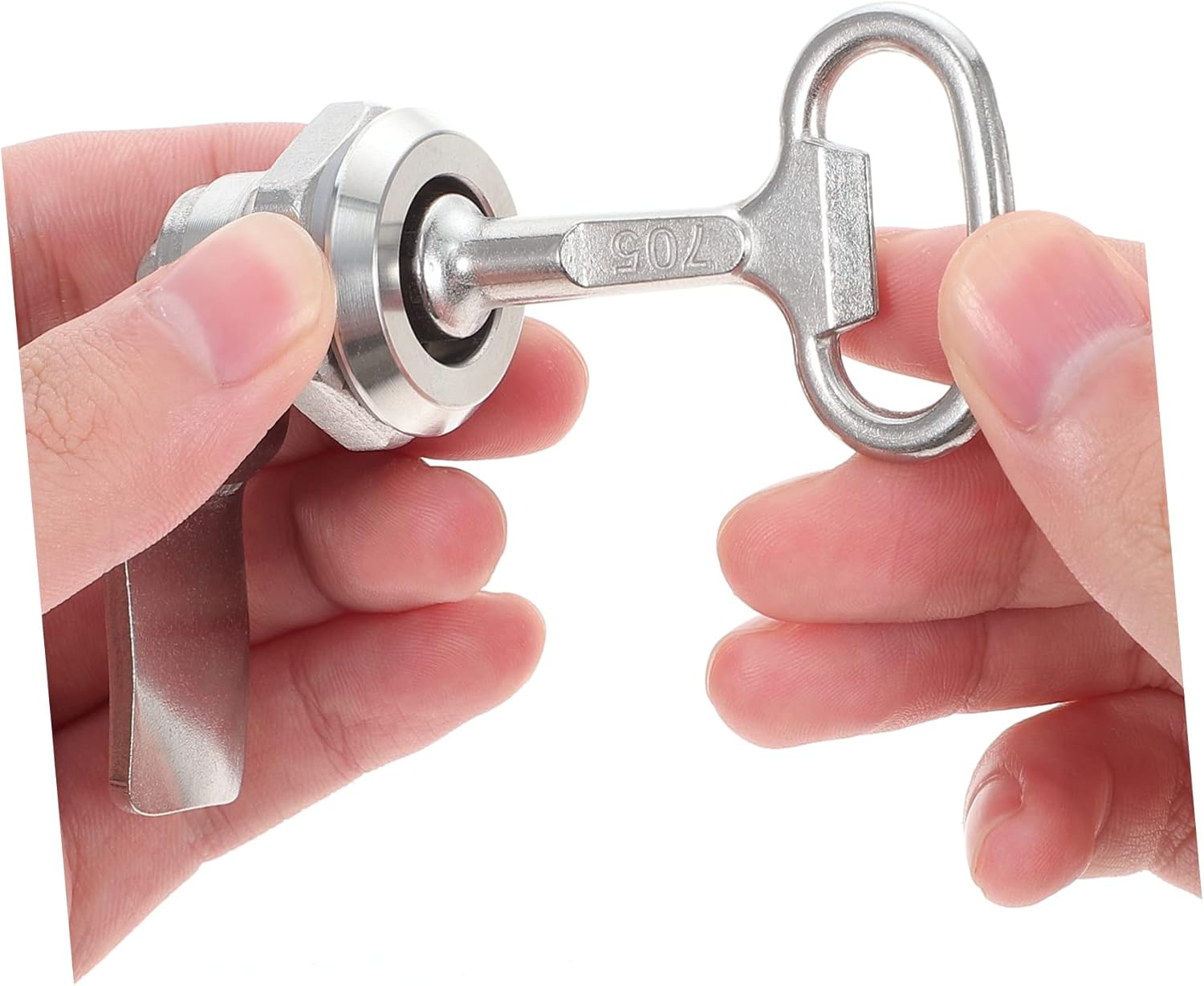 Cabinet Lock，Cam Lock， Mailbox Lock,Letter Post Box Lock,2pcs Turn Tongue Cabinet Lock(23cm)