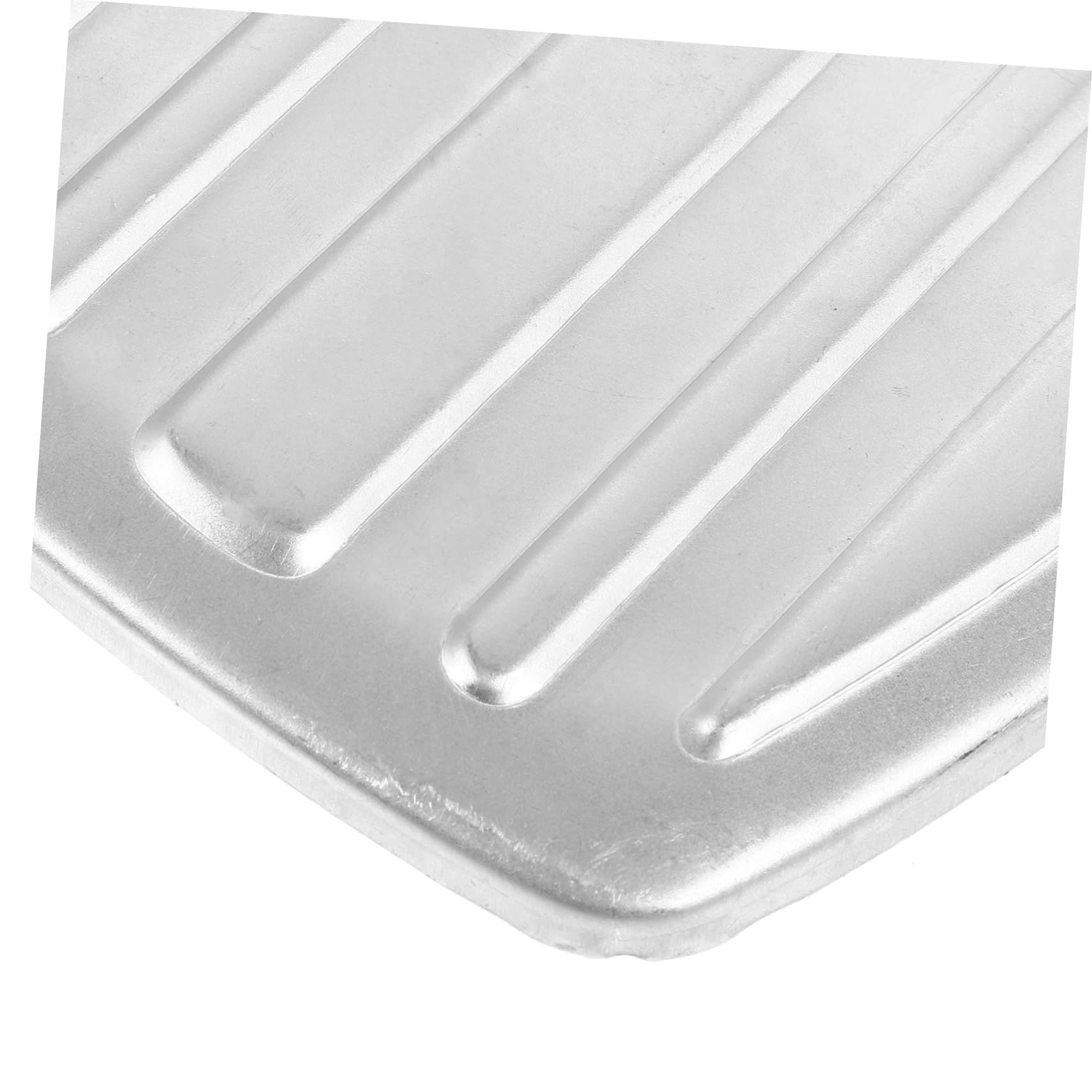 GARVALON Reposapiés para Silla de Ruedas, Repuesto de Metal Ligero y Plegable, para Usuarios de Movilidad Reducida
