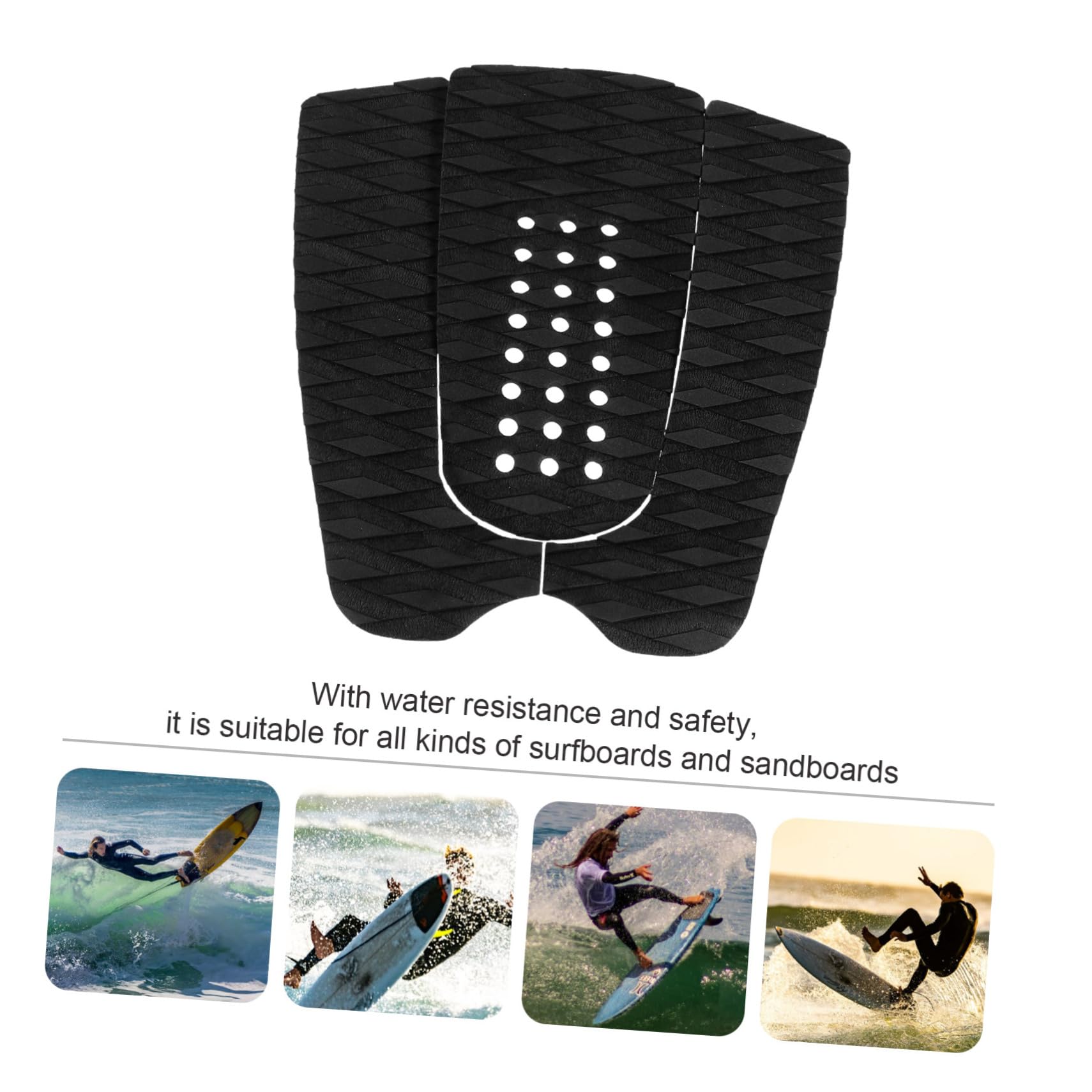 Yardwe 9stücke Surfboard Anti-rutsch-Pads Teilig Selbstklebende Traction Pads Für Optimalen Grip Vielseitig Einsetzbar Für Surfer Und Paddleboard-Fans Für Anfänger Und Profis