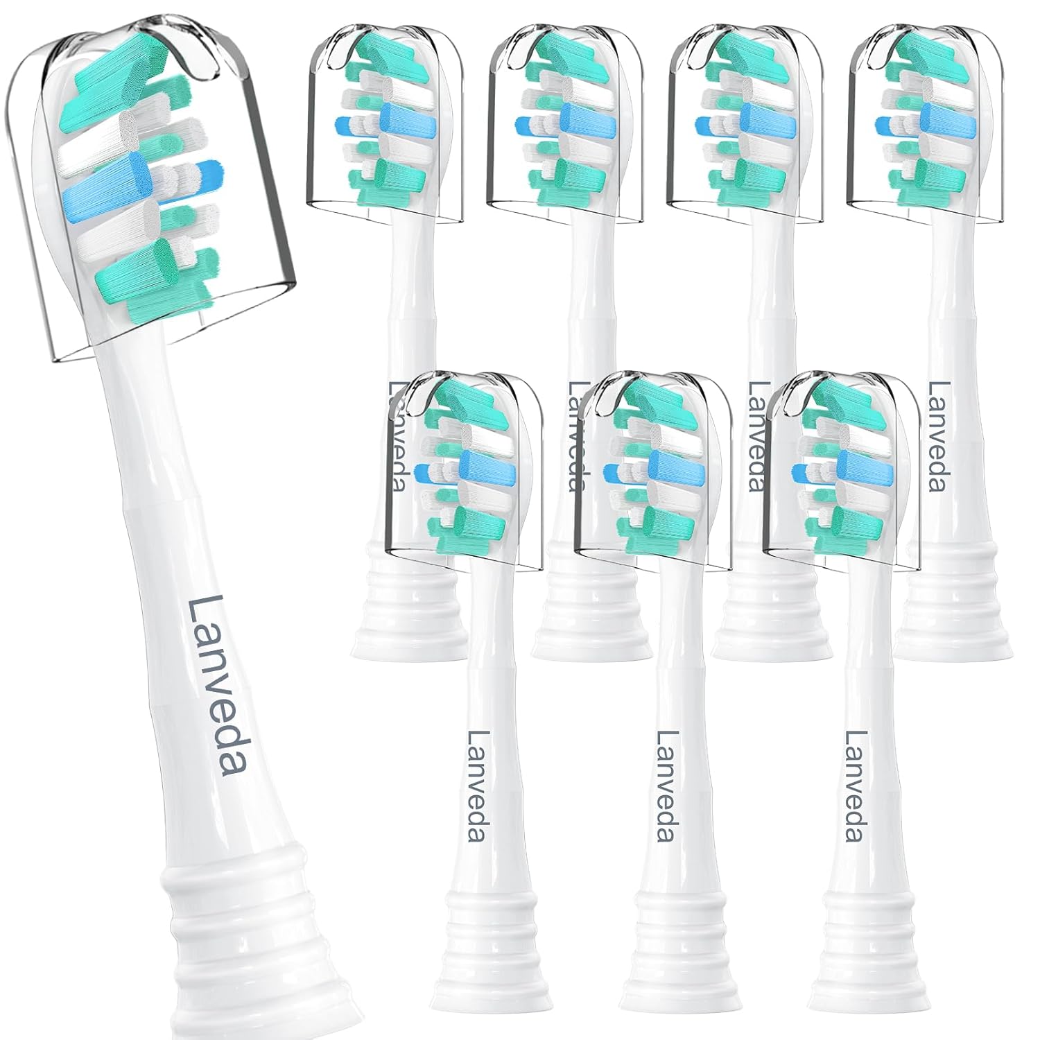 12 Cabeçotes Substitutos para Escovas de Dentes Elétricas Compatíveis com Philips Sonicare - Pack Econômico de Alta Performance - Imagem 9