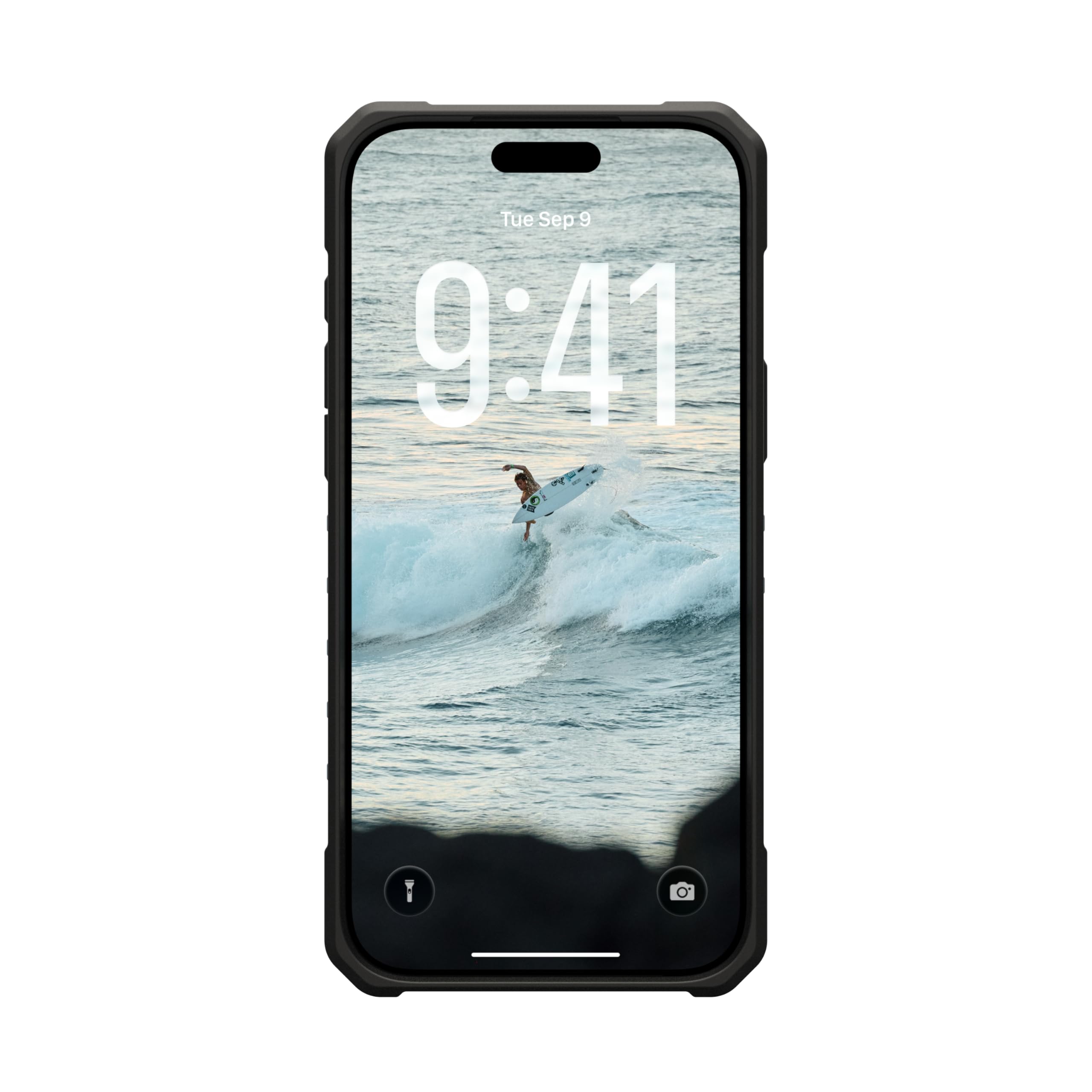 Urban Armor Gear Pathfinder MS Case compatibile con Apple iPhone 17 Pro Max Custodia (Ricarica wireless/magnetica, Protezione dalle cadute di livello militare) blu nuvola