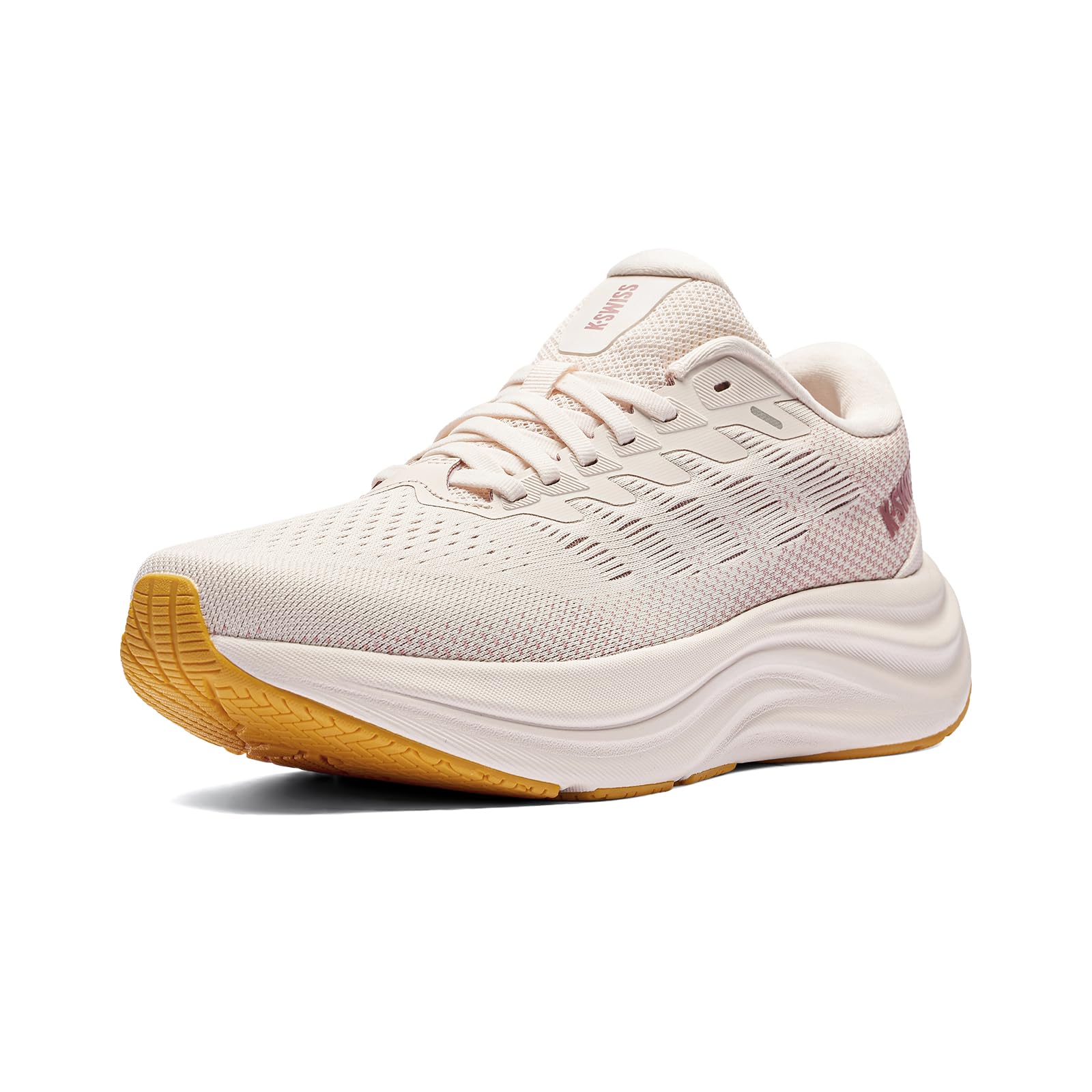 K-Swiss Women's Shadx Running Walking Sneaker | 40mm Max Cushion, 155 SA Shock Absorption, Lightweight, Breathable Mesh & Durable Grip