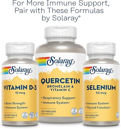 Miniatura 6 de Solaray Zinc 50 mg de quelato de aminoácidos con semillas de calabaza apoyo inmunológico y celular biodisponible 100 cápsulas vegetales