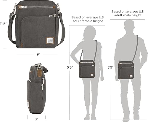 Vista 4 de Travelon Anti-Theft Heritage Tour Bag Peltre