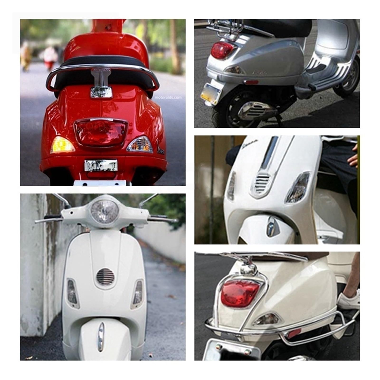 Luz Trasera para Scooter LX 50 125 150 S50 S125 S150 LXV, luz de señalización Delantera Trasera Intermitente luz indicadora Trasera para Motocicleta Lámpara traseras