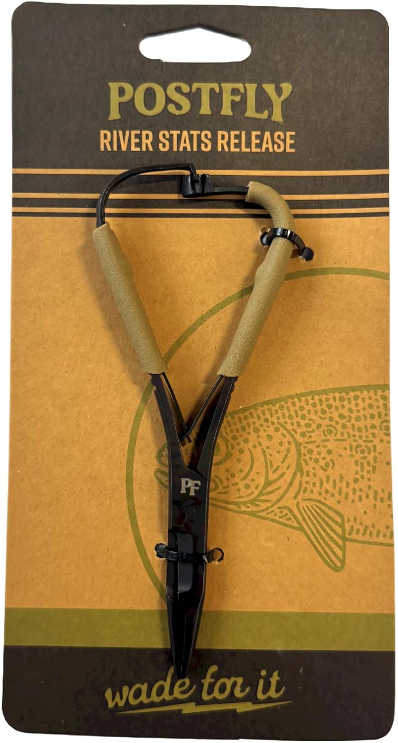 River Stats Release | Fly Fishing Mitten Clamp
