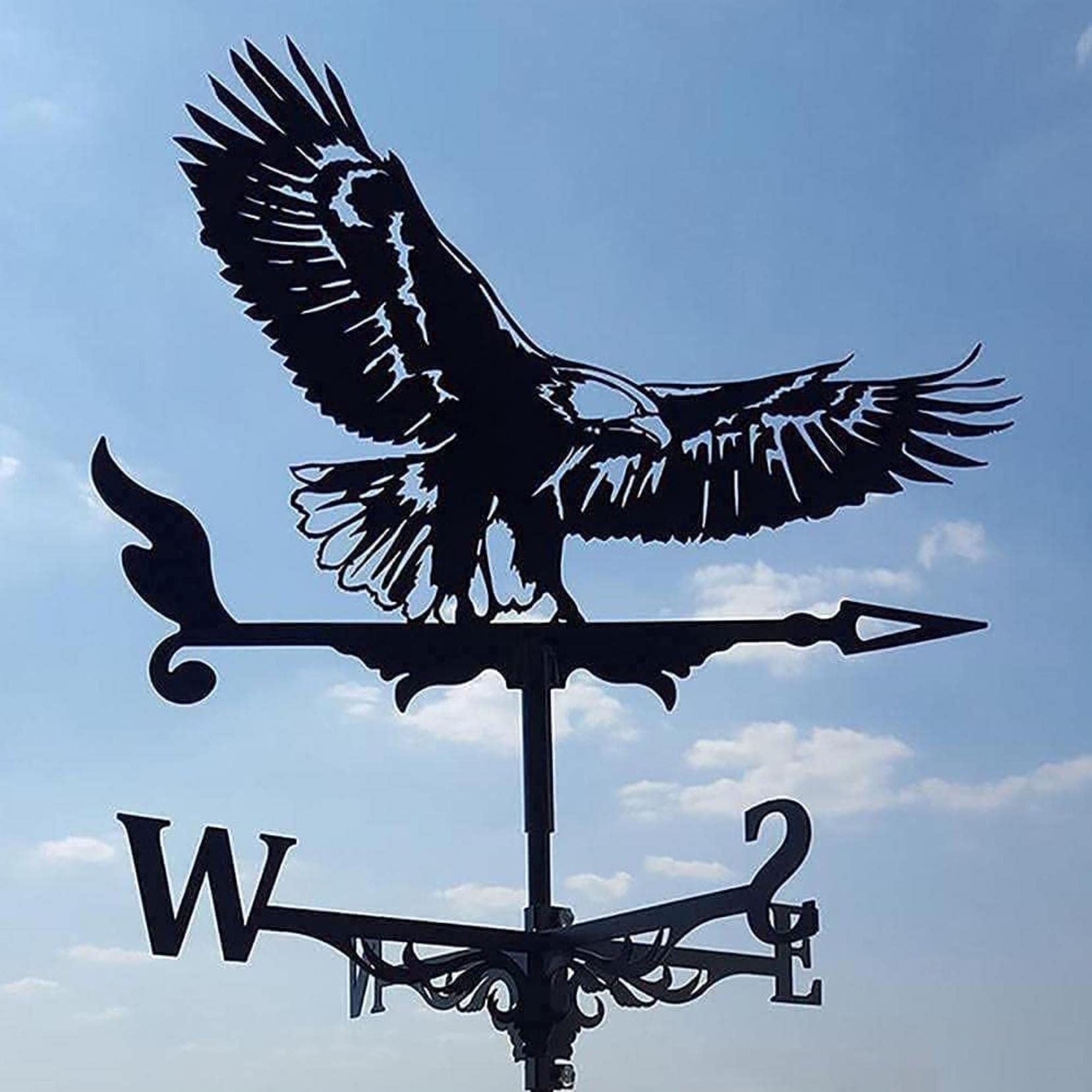 TAXXII Weathervane Weather Vane Wind Direction Yard Scene Stake Orment Home Windmill Garden Outdoor garden courtyard weather vane