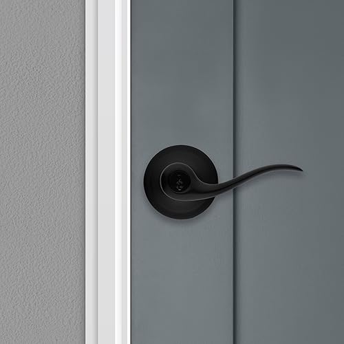 Miniatura 70 de Kwikset media manija para puerta, hacia la izquierda 788TNL RH 3 CP Tustin, 97880-679 Bronce veneciano