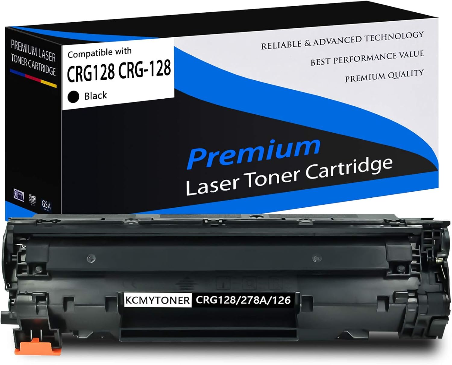 Amazon.com: KCMYTONER - Cartucho de tóner compatible para Canon 128 CRG128  3500B001AA para impresora ImageCLASS MF4890DW MF4770N MF4570DN D550 D530  L190 L100 (1 negro) : Productos de Oficina