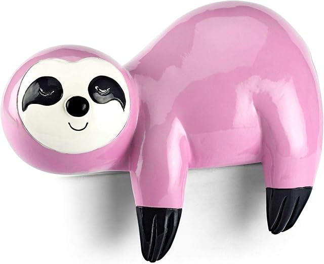 Mousehouse Gifts Sloth Money Box (Pink)