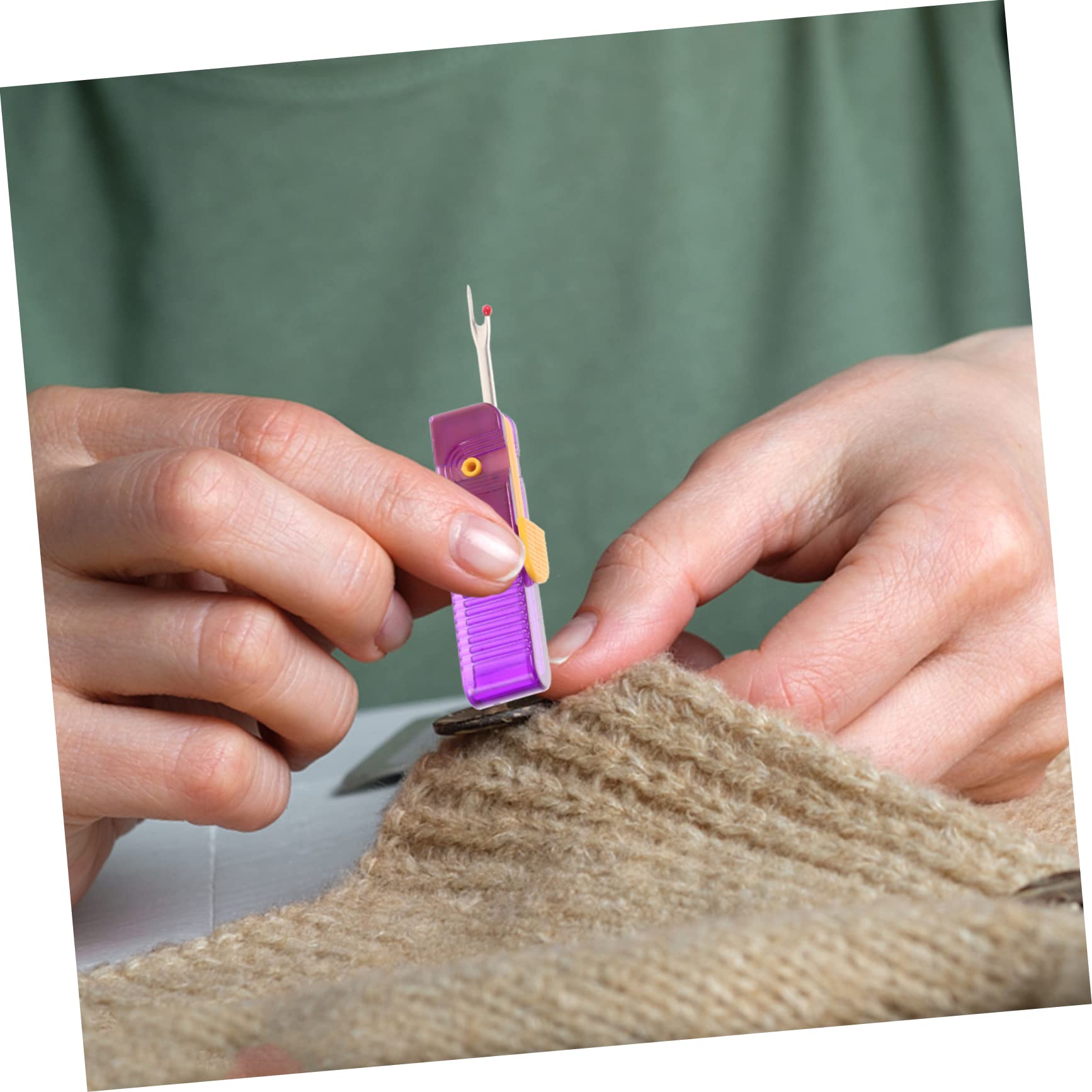 Angoily 2-teiliger Nahttrenner Set - Ergonomisches Nähwerkzeug Für Handarbeiten & DIY