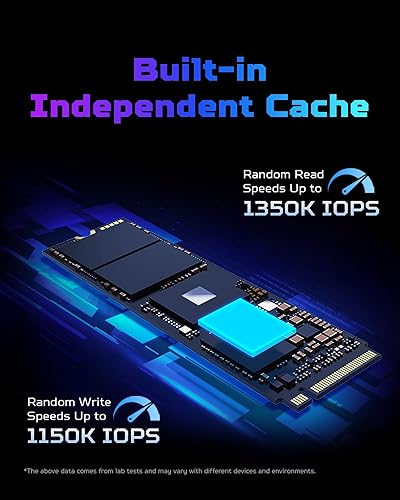 Miniatura 11 de Predator M.2 SSD 512GB GM7000 con caché DRAM NVMe 1.4 2280 PCIe Gen4×4 Ultra alta velocidad (lectura máxima: 7400MB/s, escritura máxima: 6700MB/s)