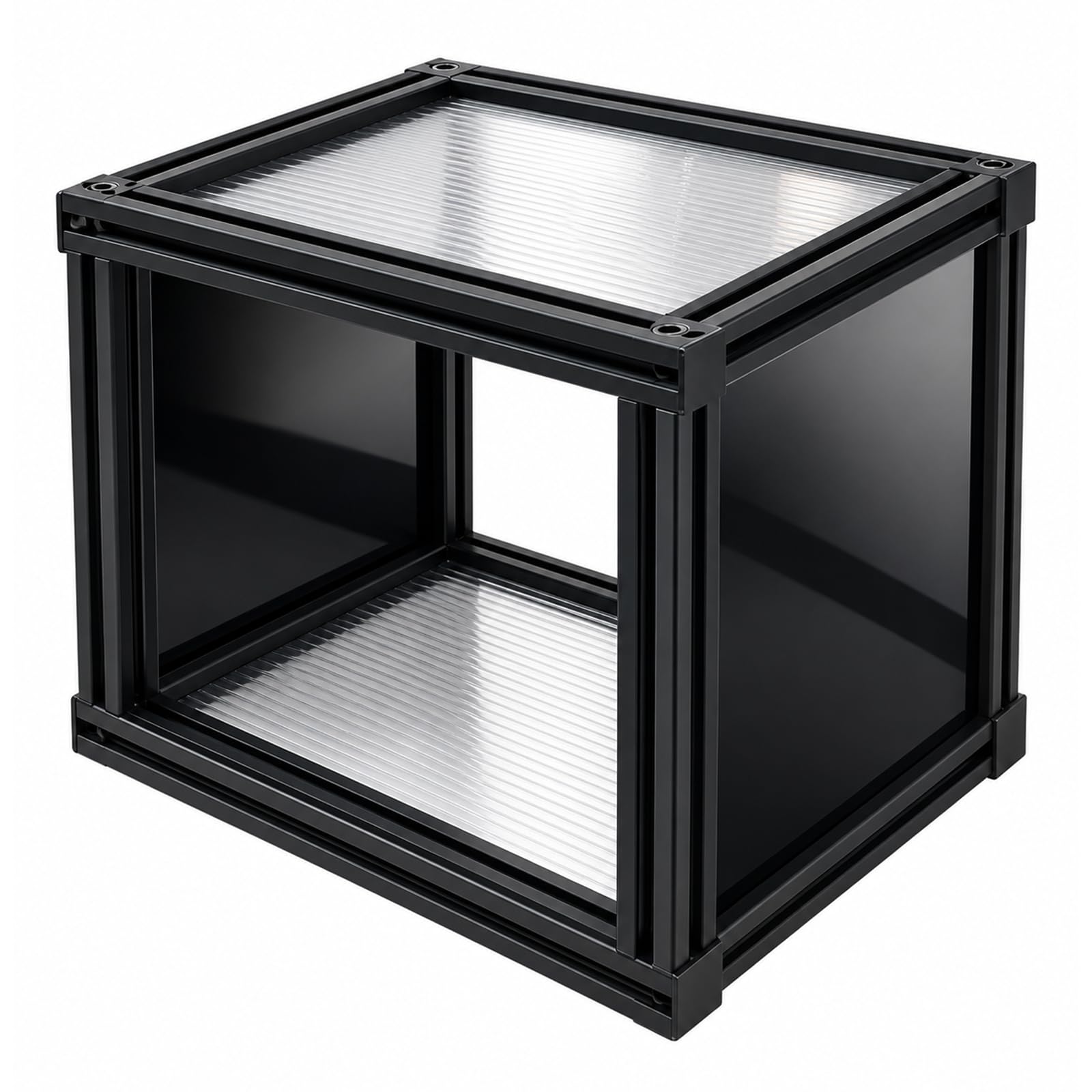 Rack réseau 4U, 10" Mini rack de serveur, 20 cm de profondeur, pour matériel informatique et appareils A/V