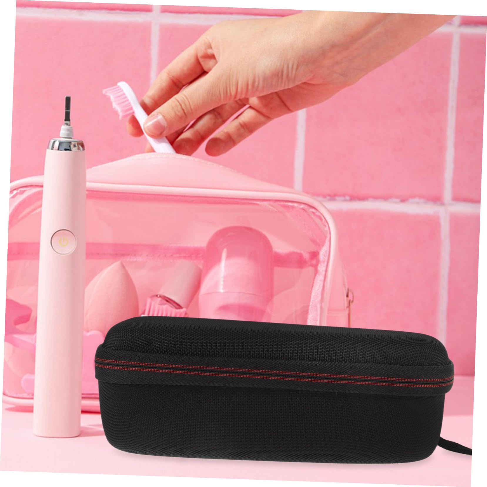 NOLITOY 5 Uds Caja De Cepillo De Eléctrico Portátil Cepillo Caso Titular De Cepillo De De Viajes Cepillos De Eléctricos Bolsas Cepillo De Eléctrico Estuche