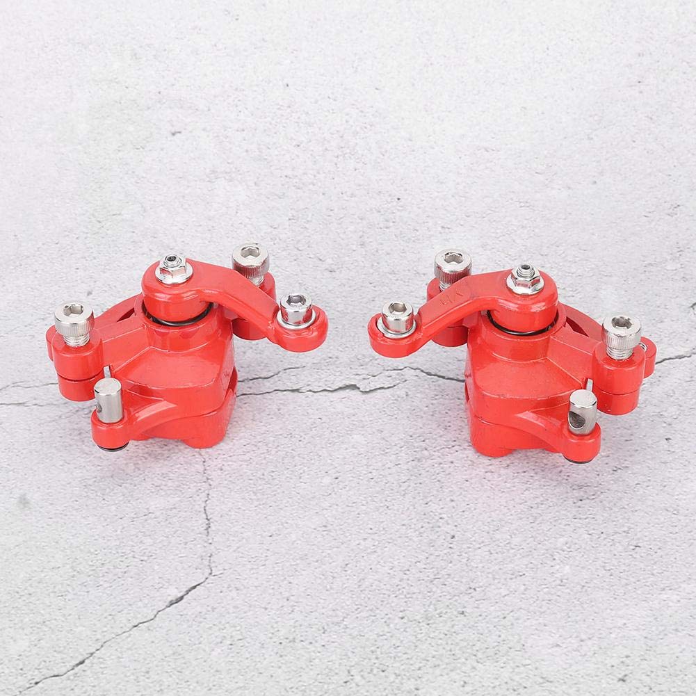 Qiilu freno mini quad, pastiglie pinza freno a disco set per cinese Mini Moto Kid ATV Quad 43cc 47cc 49cc