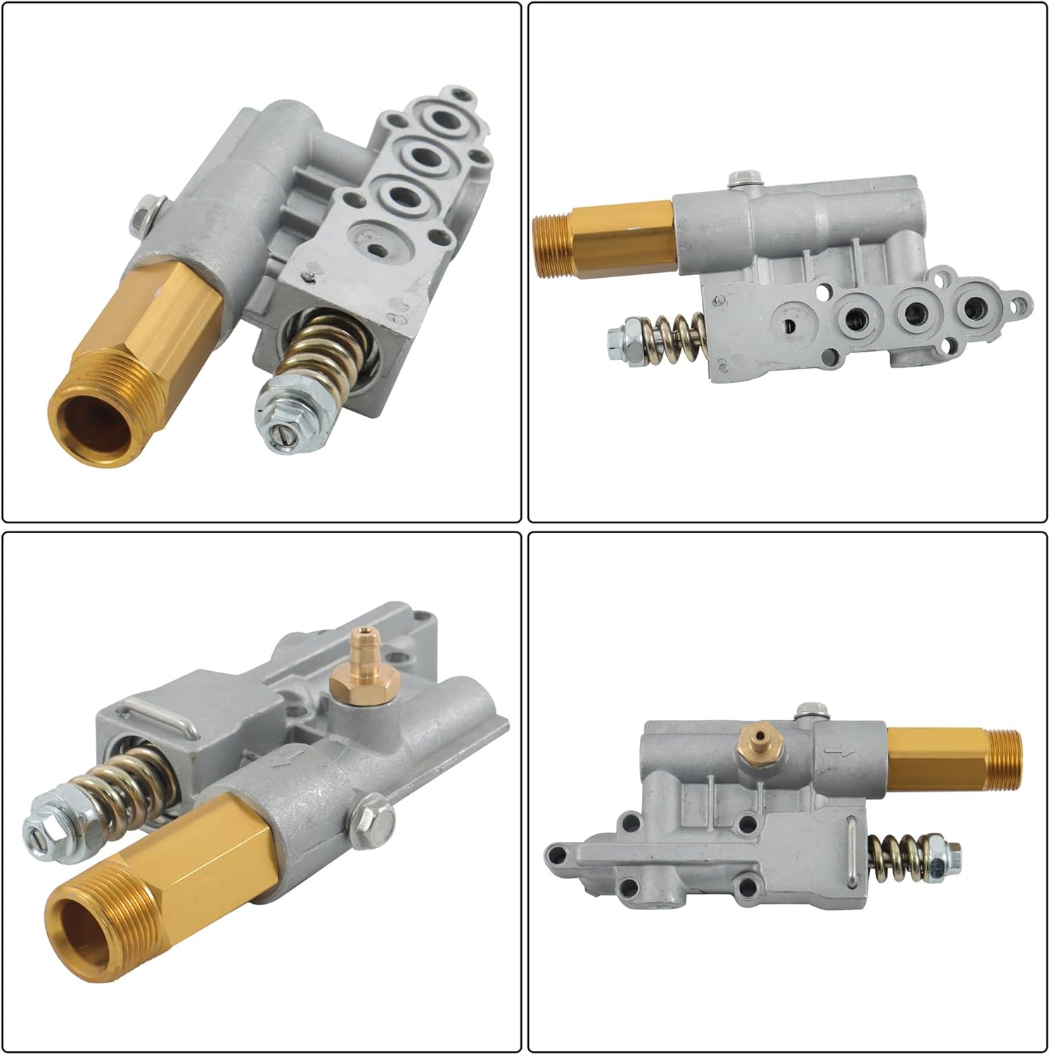 Outlet Valve Kit 16 Thread Fit for Power Pressure Washer Pumps