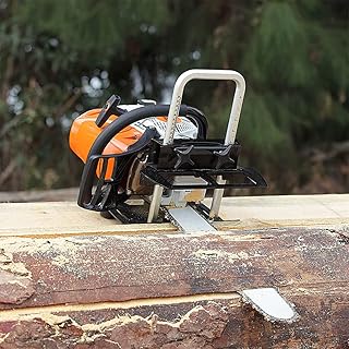 GRELWT Chainsaw Mill Portable Sawmill 12 Inch to 48 Inch Guide Bar Aluminum Planking Milling