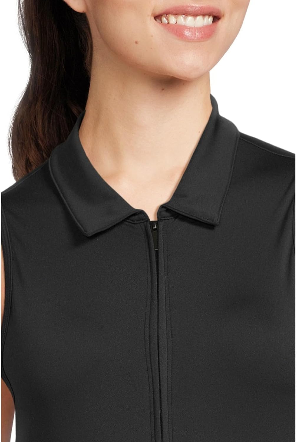 TravisMathew Womens Moveknit Sleeveless Zip Dress 2.0 - Image 4