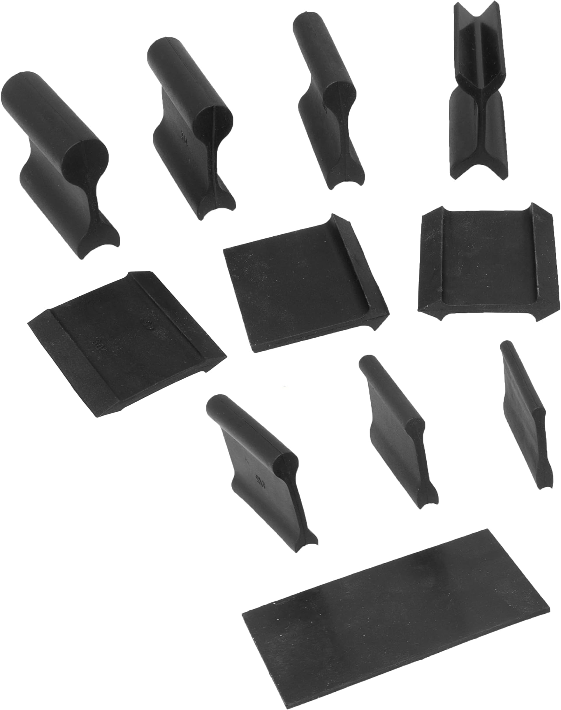 11 Piece 21 Profile Contour and Angle Sanding Grip Pack for Sanding Inside and Outside Angles Beads Corners Flutes Sign Lettering Ceramics Moulding Plastic Car Body Marine Wood and Around The Home