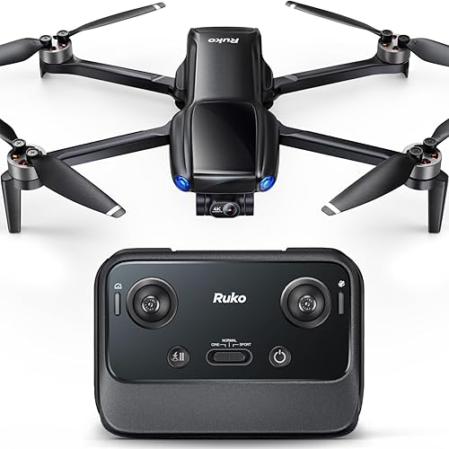 Miniatura 8 de Ruko Drones U11MINI con cámara para adultos 4K, 70 minutos, 2 baterías, menos de 8.82 oz, dron con cámara GPS TOF 9800 pies de largo alcance retorno