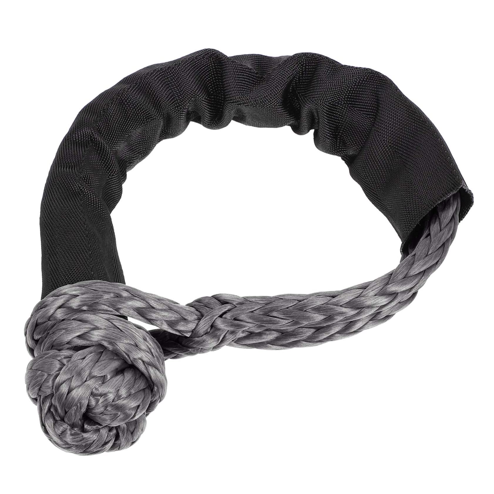 HOLIDYOYO High-Intensity Pressure Resistant Nylon Shackle Practical Knot Rope Black for