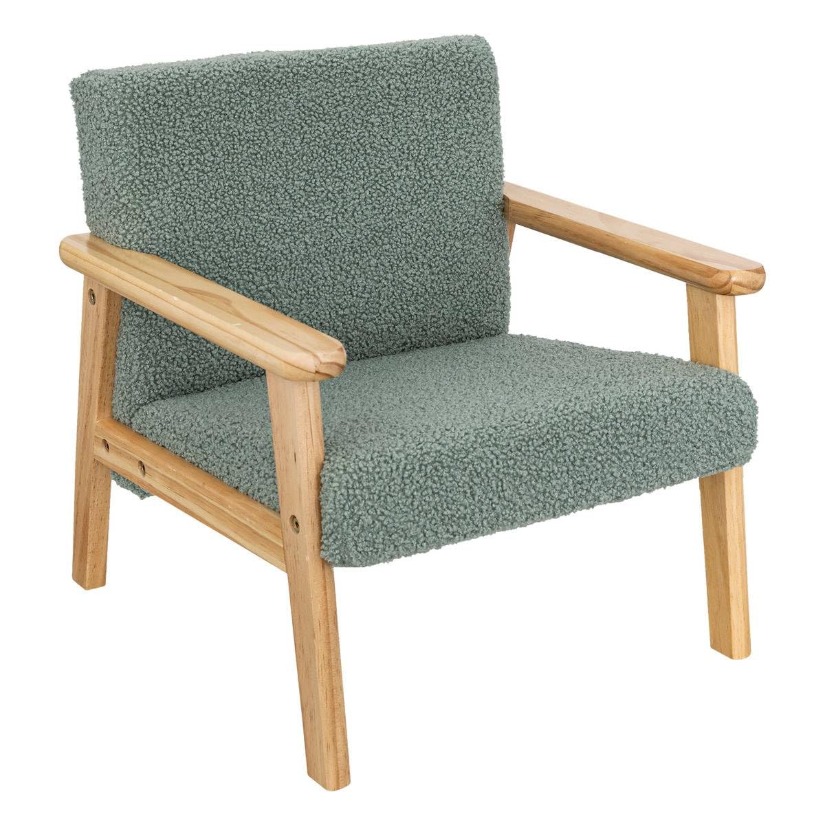 Atmosphera - Fauteuil Enfant Basile Vert céladon