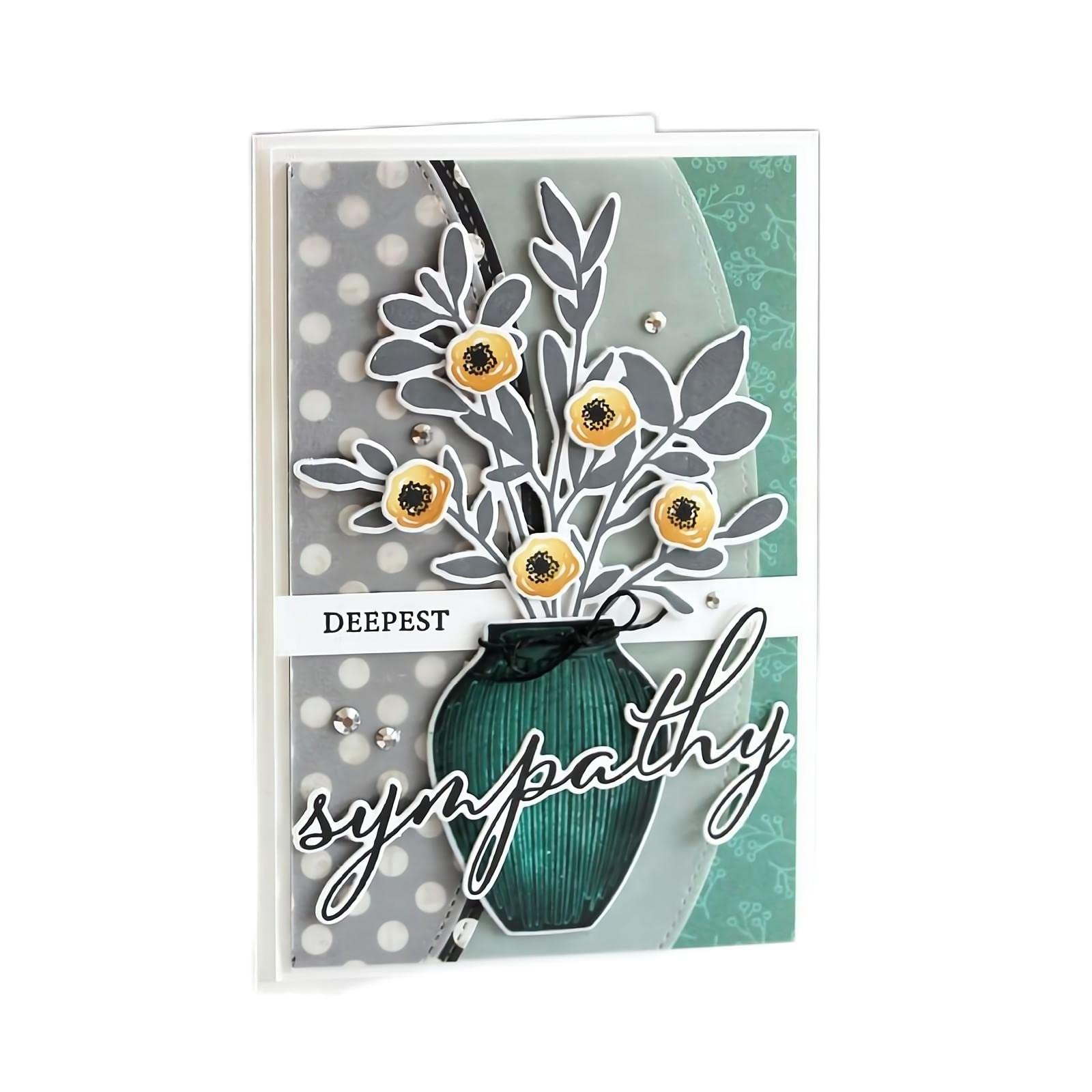 YKW Metall-Stanzschablonen-Set Mit Osterkreuz – Bastelset Für Karten, Scrapbooking & Religiöse Projekte