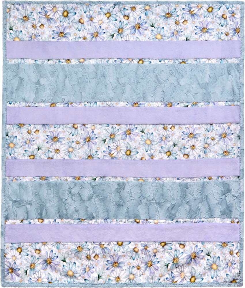 Crazy 8 Cuddle Kit Daisy Delight 58 in x 68