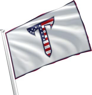 Troy University Greek Life Licensed Flag 3x5 Feet Flag Banner Wall Decor Outdoor Indoor Decoration Brass Grommets Double Stitch (Troy University # 1)