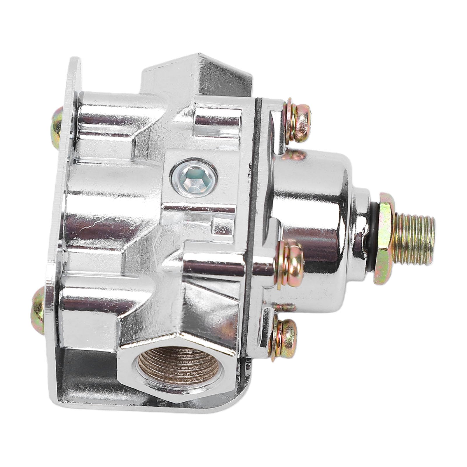 SIXRUN Regulowany Regulator Ciśnienia Paliwa ze Wskaźnikiem 4,5-9 PSI do