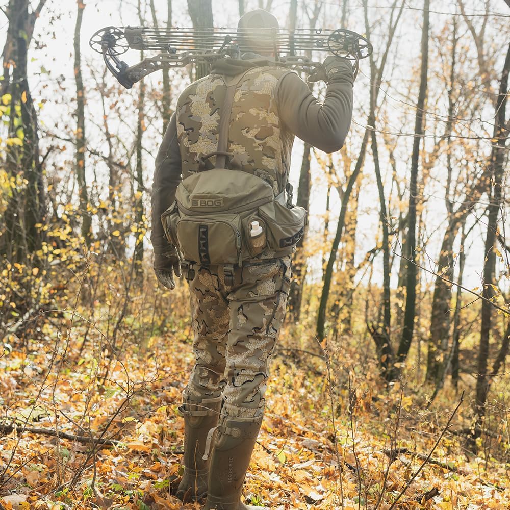 BOG Ultimatum Lumber Fanny Hunting Pack with 1100 cubic in Capacity, 2.44 lb Lightweight Design, and YKK Zippers for Hunting, Hunting Accessories, Day Pack