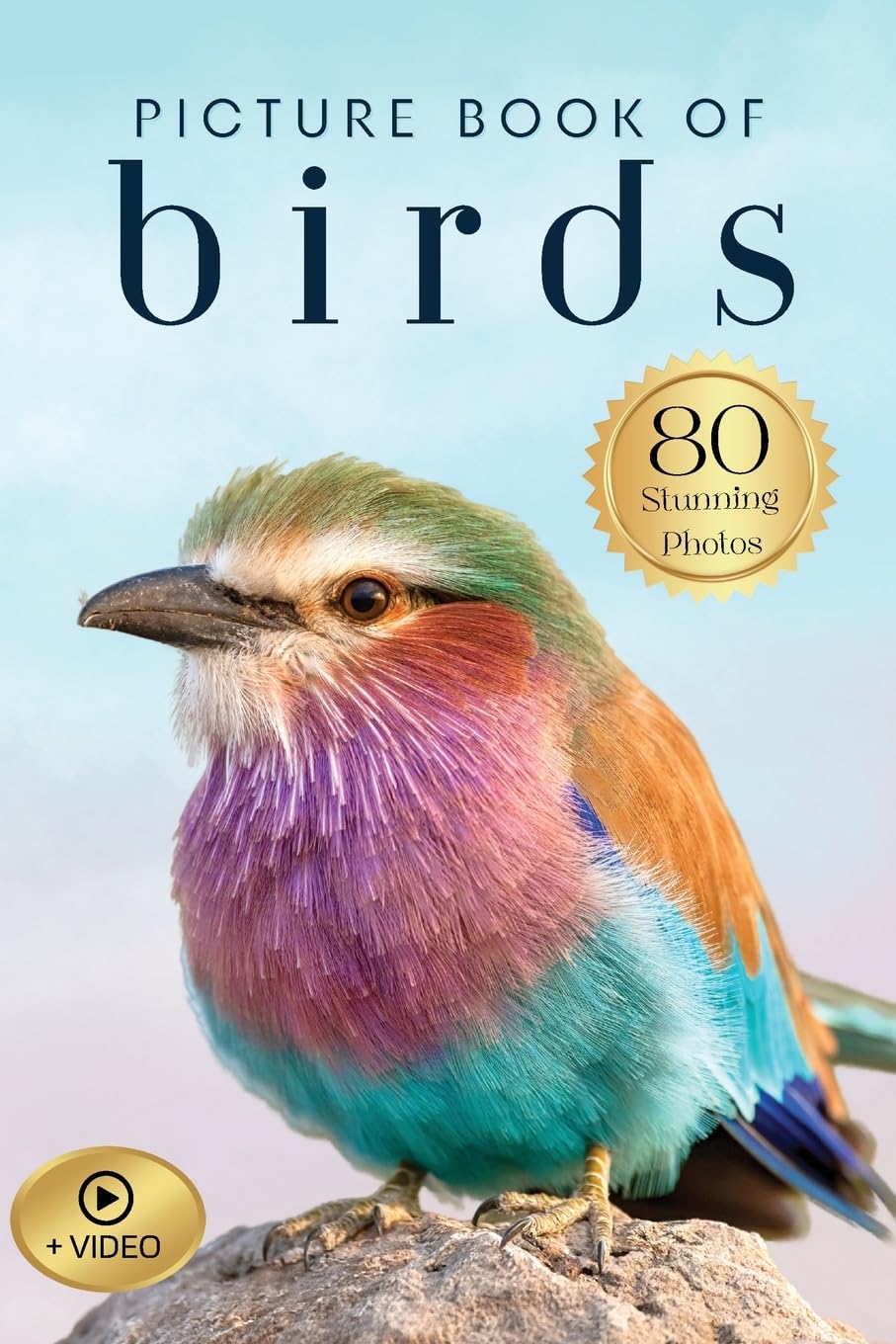 Picture Book of Birds: 80 Stunning Photos and Facts, with Video, for Dementia Patients and Seniors with Alzheimer's (Uplifting Picture Books)