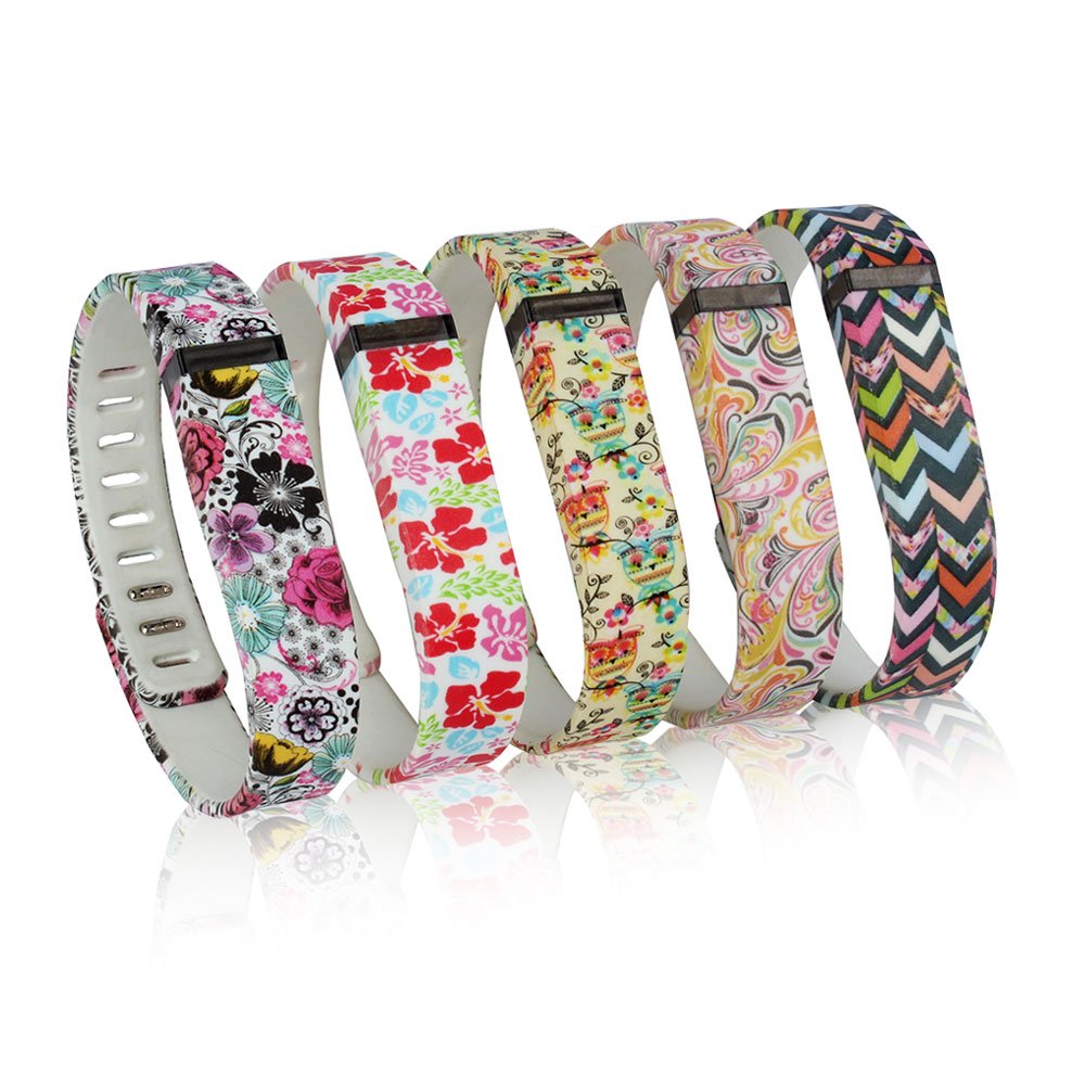 BBK Large/Small Replacement Bands with Clasps for Fitbit Flex Only/No Tracker/Wireless Activity Bracelet Sport Wristband Fit Bit Flex Bracelet Sport Arm Band Armband