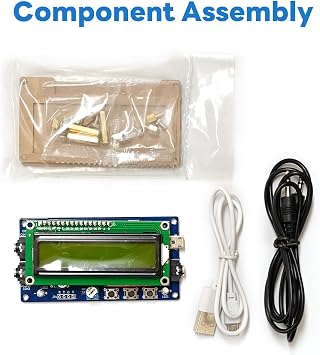 Soldering Practice Kit Morse Code Decoder CW Morse Code Practice CW Audio Input Excellent Soldering Practice Project Ideal for School Teaching and Beginners (Soldering)
