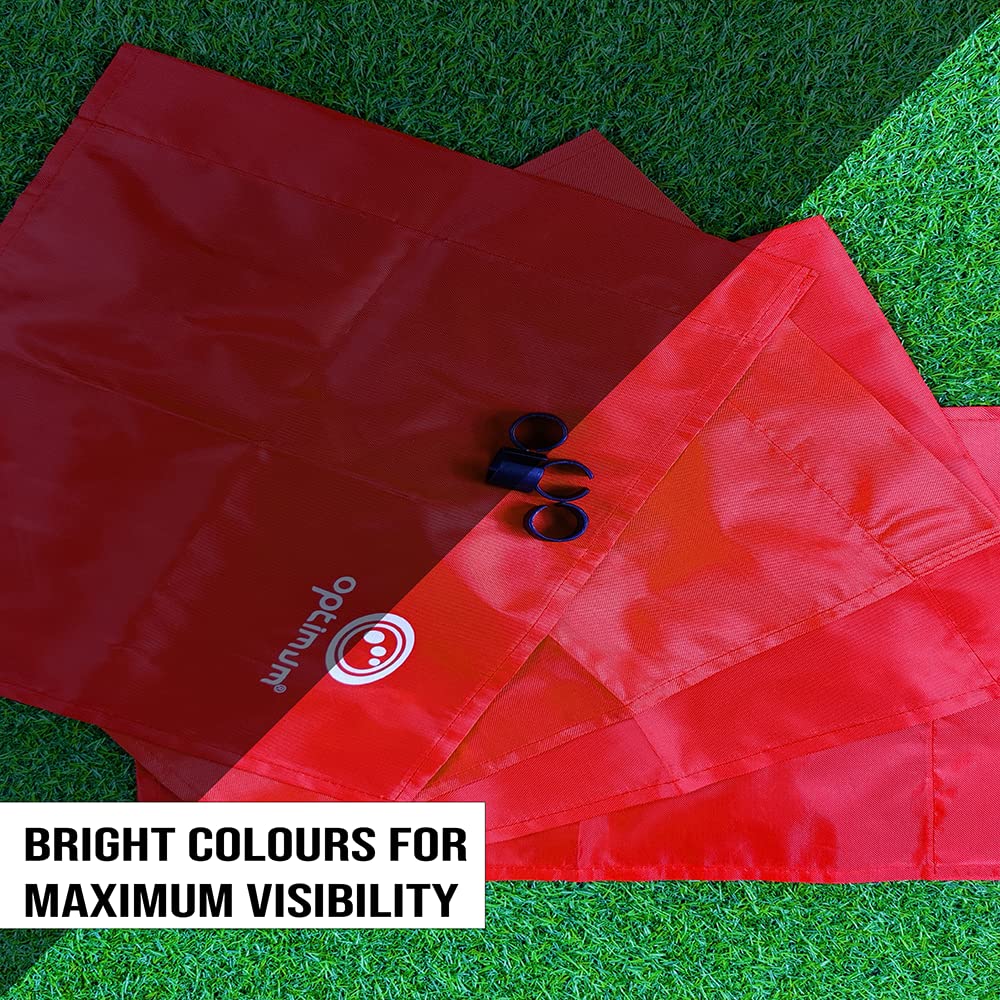 Optimum Training Lot de 4 drapeaux d'angle