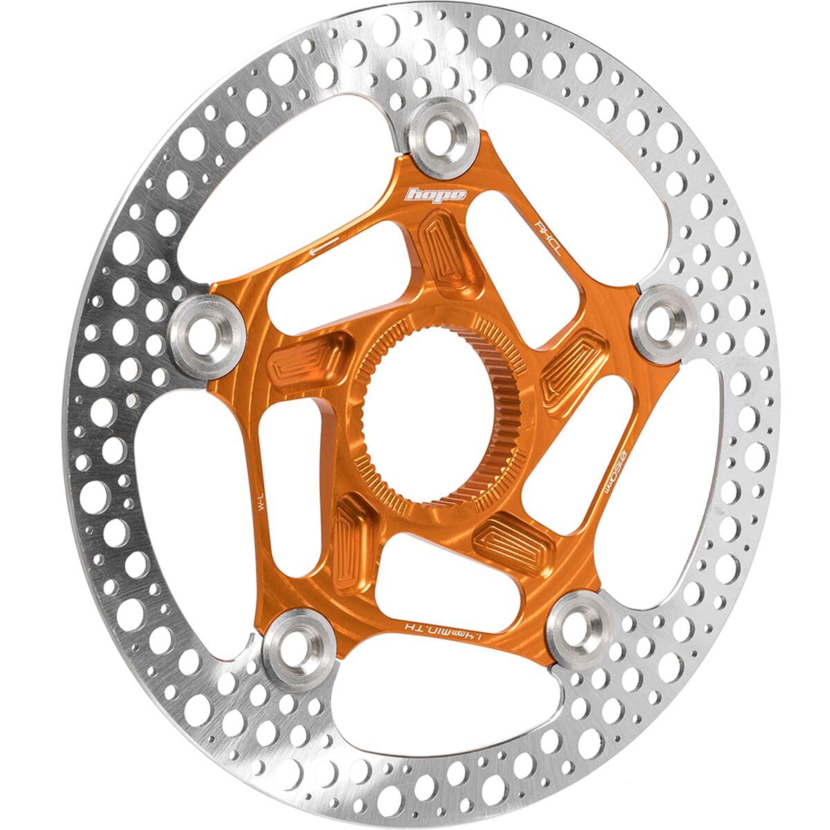 Hope RX Centre Lock Brake Disc Orange 160mm