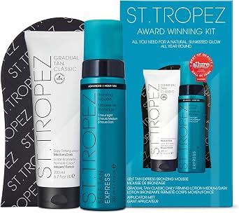 St. Tropez Fake Tan, Self Tan Purity Tanning Water Starter Kit