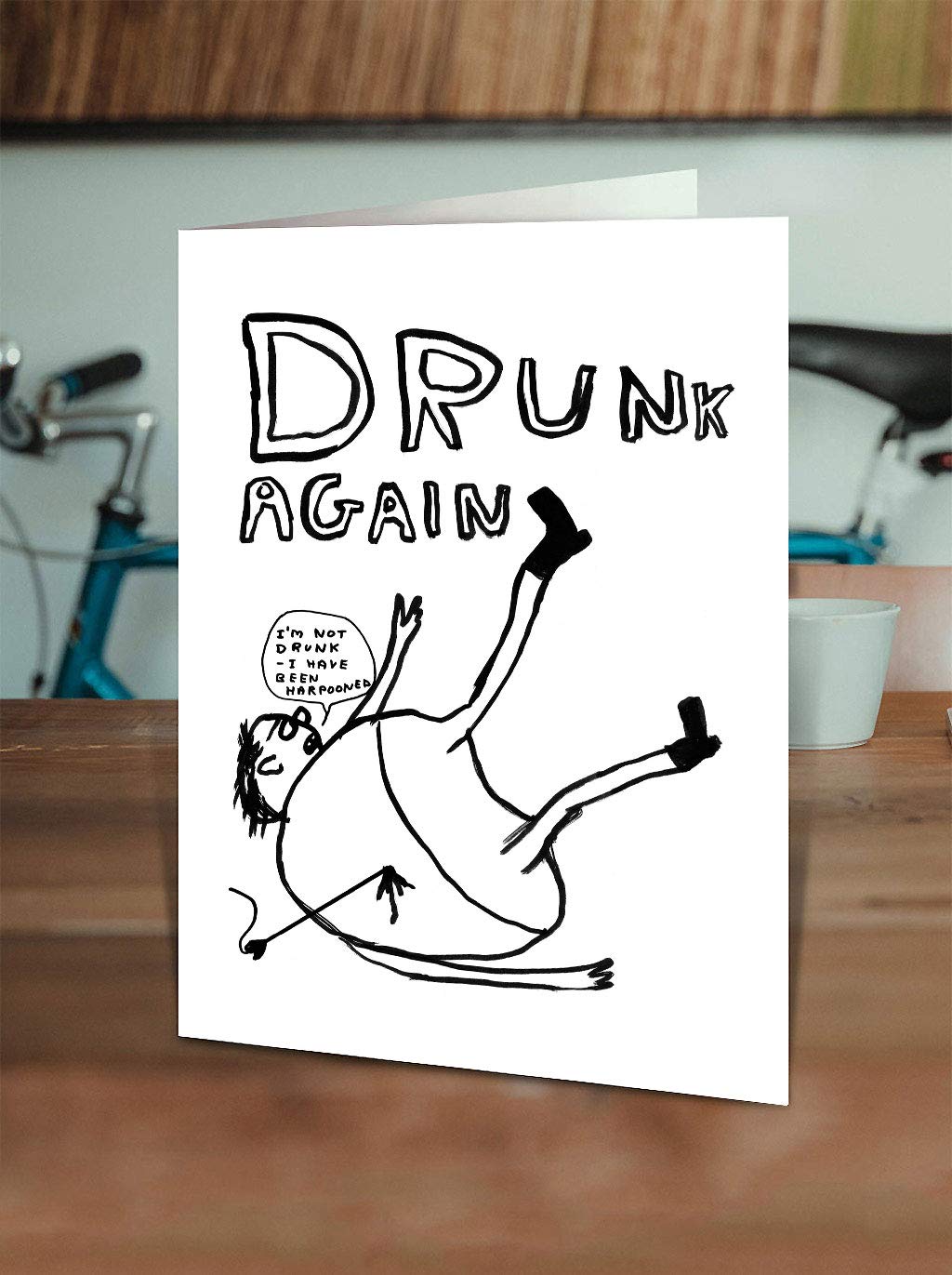 Carte D'anniversaire Amusante De David Shrigley - Fantastique