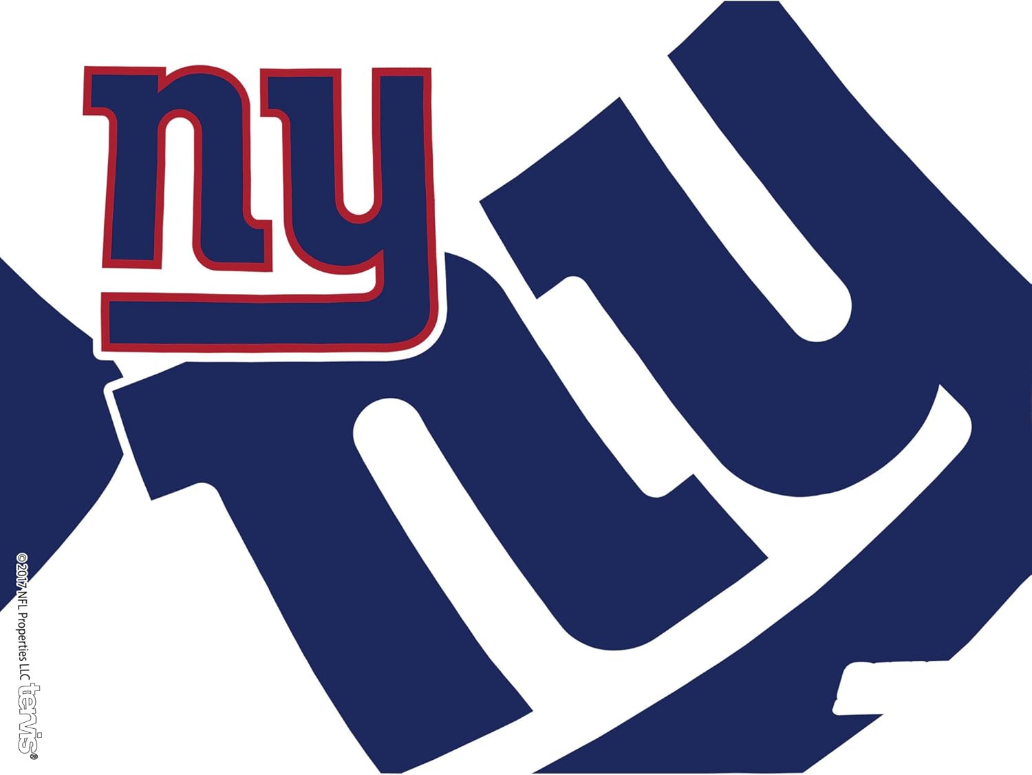 Tervis Made in USA Double Walled NFL New York Giants Insulated Tumbler Cup Keeps Drinks Cold & Hot, 24oz, Genuine - Image 2